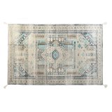 Tppe DKD Home Decor ldet overflade Bl Bomuld Araber (120 x 180 x 1 cm) #1
