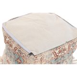 Pude DKD Home Decor Gulv Brun Grn Frynse Araber 40 x 40 x 40 cm #2