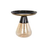 Sofabord DKD Home Decor To-farvet Krystal Jern 60 x 60 x 57 cm #1