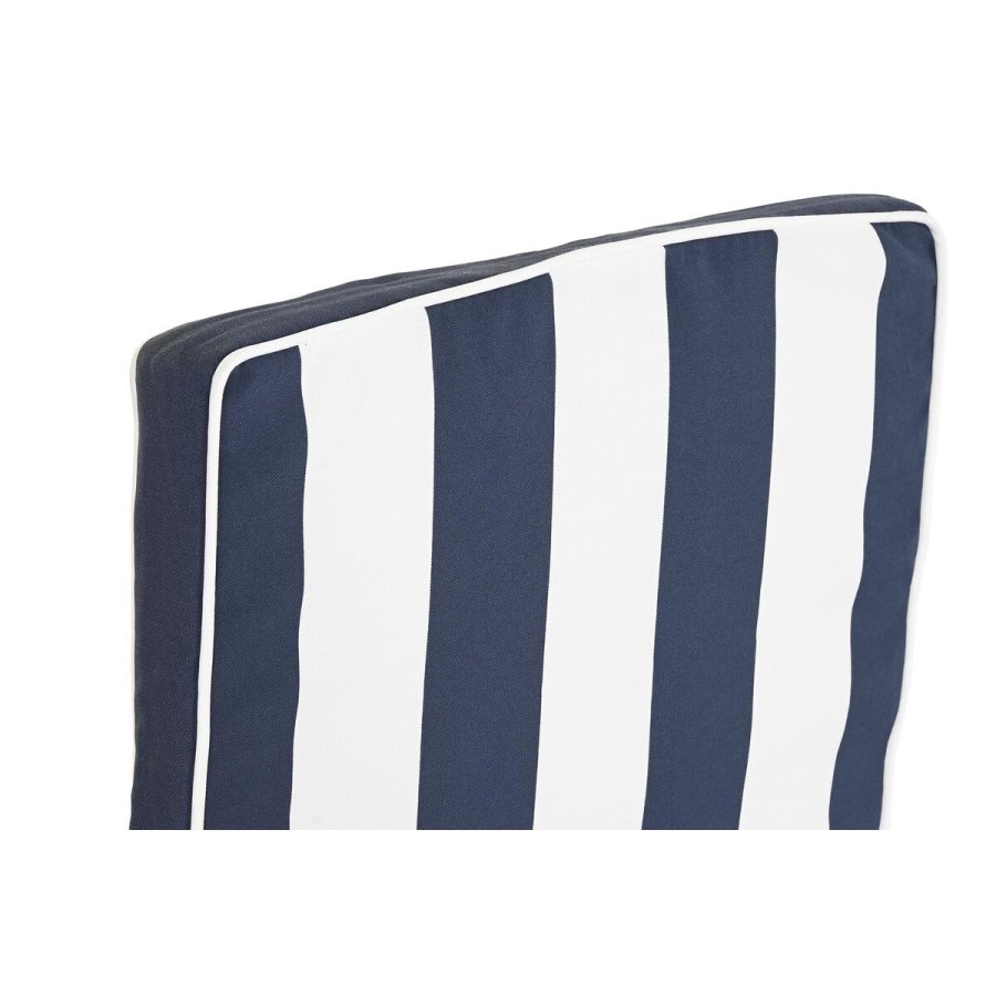 Pude DKD Home Decor Hvid Marinebl Striber 42 x 4 x 115 cm #4