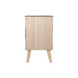 Natbord DKD Home Decor Gylden Lys brun Paulonia tr Tr MDF 43 x 40 x 70 cm #5