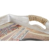 Bakkest DKD Home Decor Multifarvet Tr MDF 40 x 30 x 6 cm (2 enheder) #4