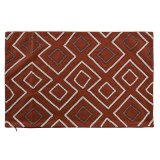 Pudebetrk DKD Home Decor 60 x 1 x 40 cm Terrakotta Geometri #4