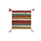 Pudebetrk DKD Home Decor Striber Multifarvet 50 x 1 x 50 cm #1