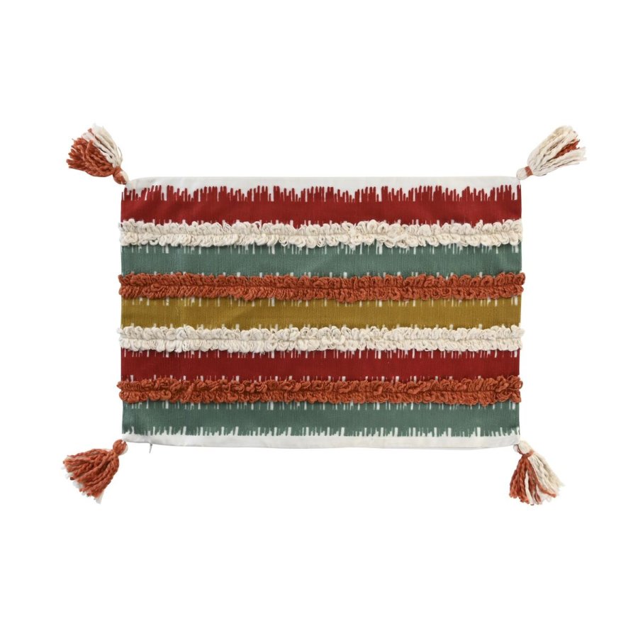 Pudebetrk DKD Home Decor 60 x 1 x 40 cm Striber Multifarvet #1