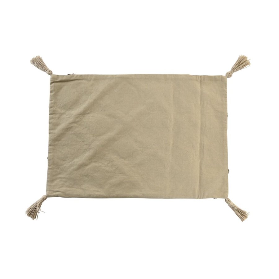 Pudebetrk DKD Home Decor 60 x 1 x 40 cm Multifarvet Frynse #4