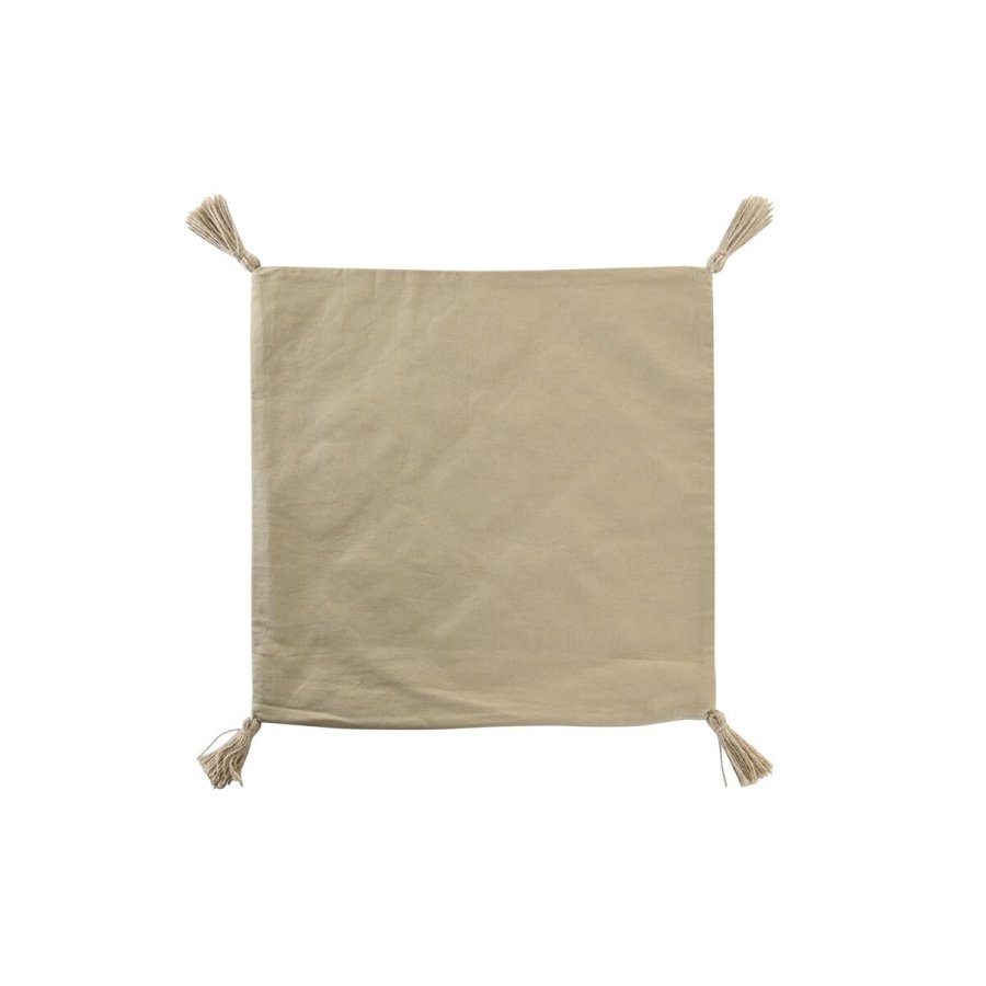 Pudebetrk DKD Home Decor Multifarvet Frynse 50 x 1 x 50 cm #3