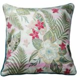 Pudebetrk DKD Home Decor 60 x 1 x 40 cm Pink Grn Tropisk #1