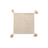 Pudebetrk DKD Home Decor Multifarvet Frynse 50 x 1 x 50 cm #3