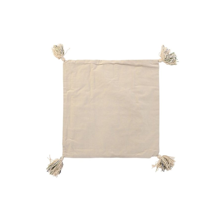 Pudebetrk DKD Home Decor Multifarvet Frynse 50 x 1 x 50 cm #3