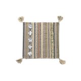 Pudebetrk DKD Home Decor Multifarvet Frynse 50 x 1 x 50 cm #1
