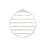 Flaskereol DKD Home Decor Metal Hvid (105 x 9,5 x 114 cm) #1