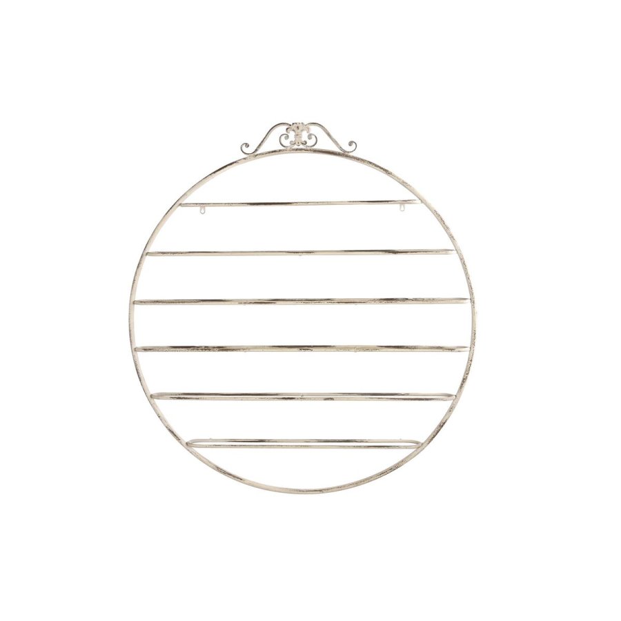 Flaskereol DKD Home Decor Metal Hvid (105 x 9,5 x 114 cm) #1