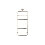 Flaskereol DKD Home Decor Metal Hvid (39 x 9,5 x 102,5 cm) #1