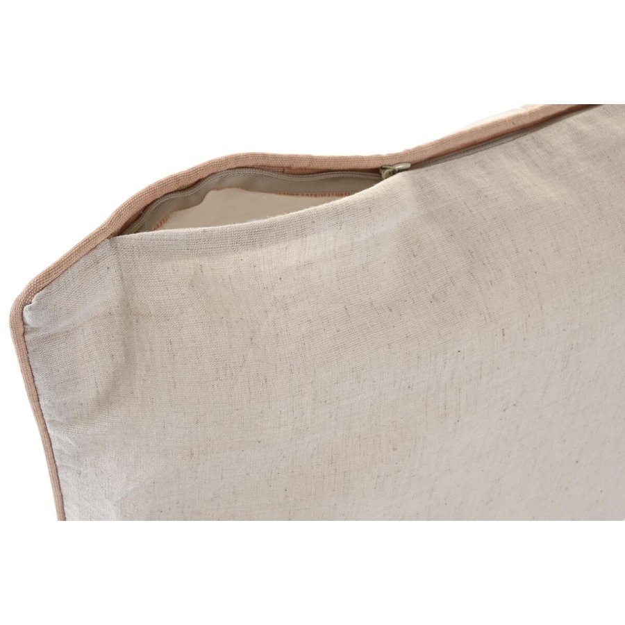 Pude DKD Home Decor 60 x 15 x 40 cm 60 x 1 x 40 cm Beige Aluminium Traditionel #2