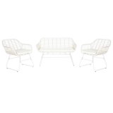 Have mbler DKD Home Decor Hvid 124 x 74 x 84 cm (4 Dele) #7