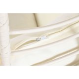 have DKD Home Decor 90 x 65 x 151 cm Metal syntetisk spanskr�r Hvid #6