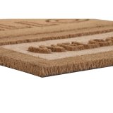 Drmtte DKD Home Decor Brun Gummi Kokos (75 x 45 x 2,3 cm) (2 enheder) #5