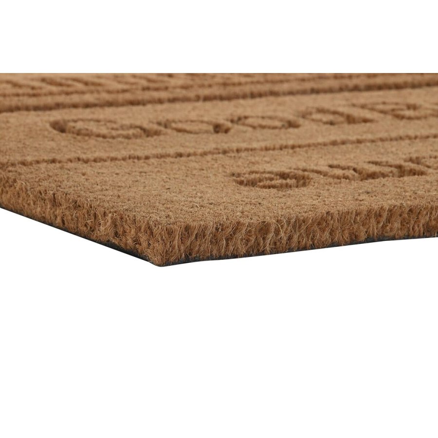 Drmtte DKD Home Decor Brun Gummi Kokos (75 x 45 x 2,3 cm) (2 enheder) #5