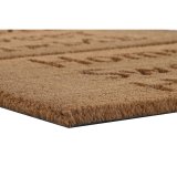 Drmtte DKD Home Decor Brun Gummi Kokos (75 x 45 x 2,3 cm) (2 enheder) #5
