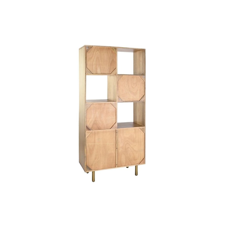 Hylder DKD Home Decor Gylden Natur Mangotr 90 x 40 x 180 cm #7