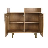 Hylder DKD Home Decor Gylden Natur Mangotr 90 x 40 x 180 cm #6