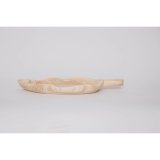 Snack bakke DKD Home Decor Lys brun Natur Tropisk Blad af en plante 56 x 28 x 5 cm #7