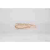 Snack bakke DKD Home Decor Lys brun Natur Hjerte Tropisk 35 x 24 x 4 cm #7