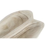 Snack bakke DKD Home Decor Lys brun Natur Tropisk 38 x 21 x 5 cm 30 x 21 x 5 cm #4