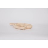 Snack bakke DKD Home Decor Lys brun Natur Tropisk 38 x 21 x 5 cm 30 x 21 x 5 cm #7