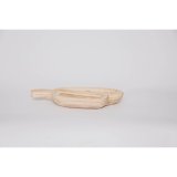 Snack bakke DKD Home Decor Lys brun Natur Tropisk 38 x 21 x 5 cm 30 x 21 x 5 cm #10