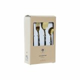 Bestik DKD Home Decor Bl Slvfarvet Rustfrit stl 16 Dele #4