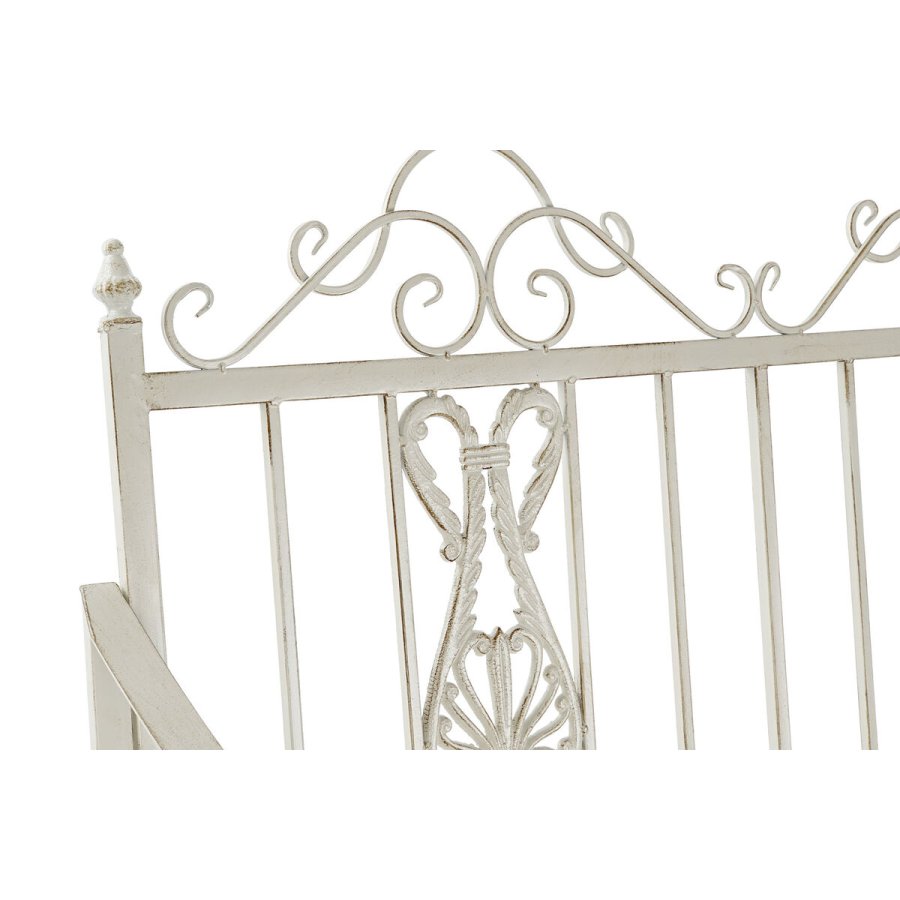 Gyngestol DKD Home Decor Metal Aluminium Hvid (118 x 90 x 92 cm) #3