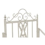 Gyngestol DKD Home Decor Metal Aluminium Hvid (63 x 89 x 92 cm) #3