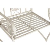 Vrtni stol DKD Home Decor Hvid Metal 63,5 x 52 x 98 cm #6