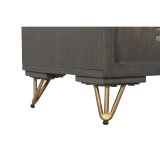 mbler DKD Home Decor Metal Brun Mangotr 160 x 40 x 50 cm #4