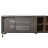 mbler DKD Home Decor Metal Brun Mangotr 160 x 40 x 50 cm #3