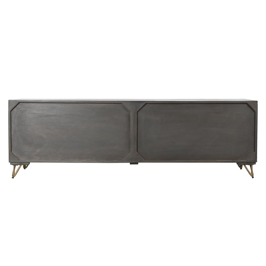 mbler DKD Home Decor Metal Brun Mangotr 160 x 40 x 50 cm #2