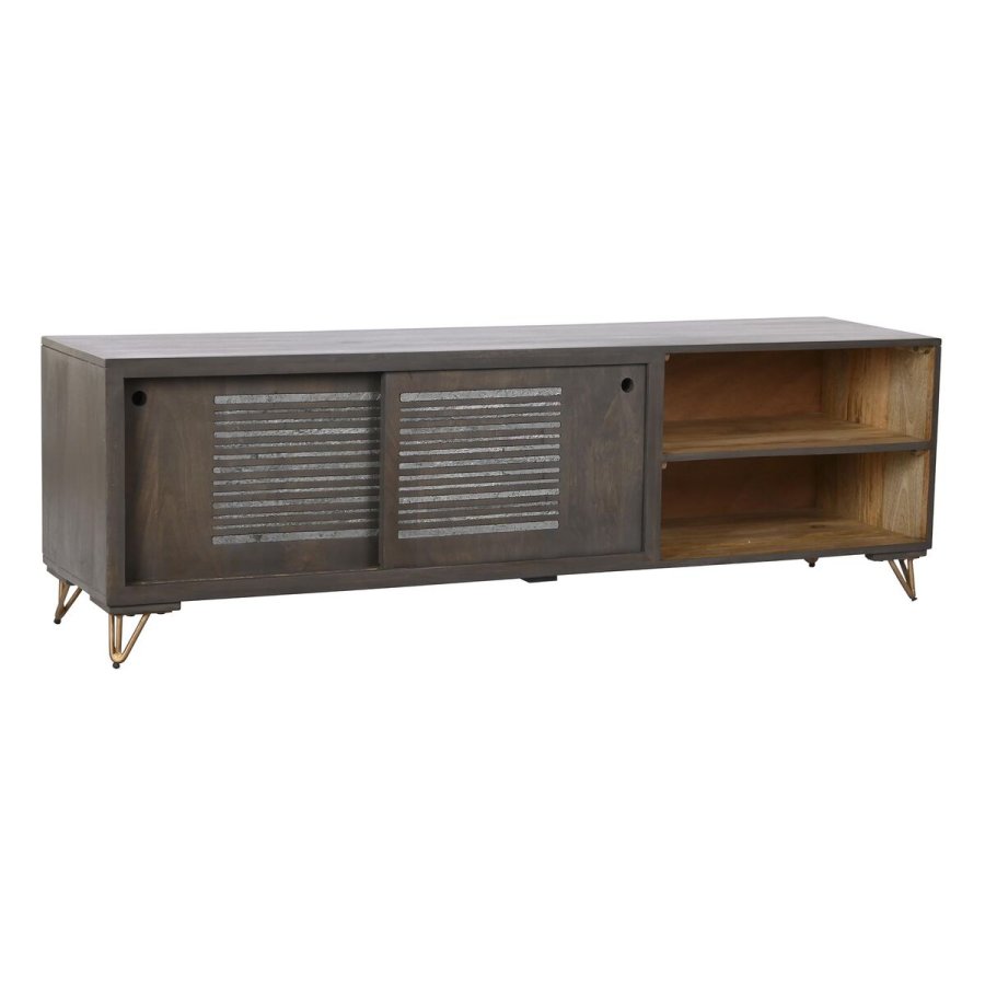mbler DKD Home Decor Metal Brun Mangotr 160 x 40 x 50 cm #1