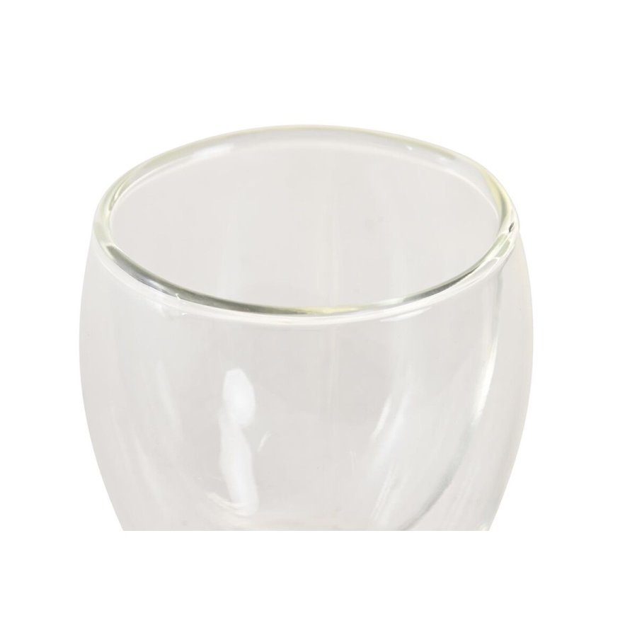 Glasst DKD Home Decor Gennemsigtig Krystal Borosilikatglas 100 ml 2 Dele #4
