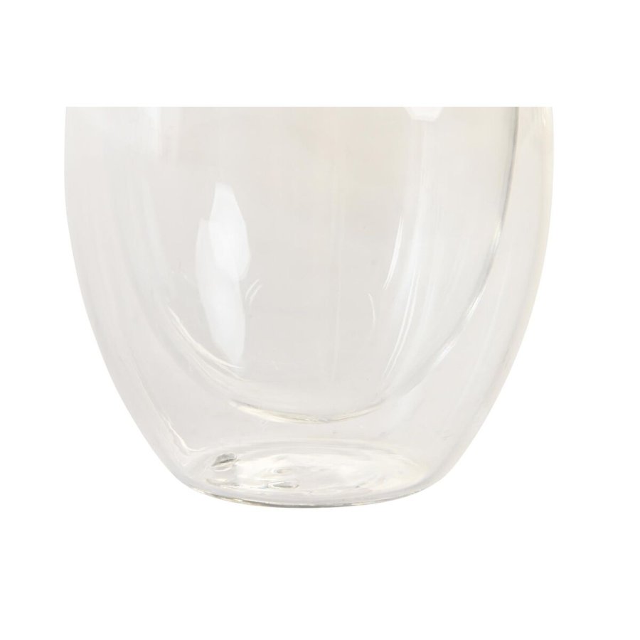 Glasst DKD Home Decor Gennemsigtig Krystal Borosilikatglas 100 ml 2 Dele #7