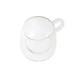Dele kaffekopst DKD Home Decor Krystal Gennemsigtig Borosilikatglas (80 ml) #4