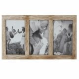 Fotoramme DKD Home Decor Krystal Natur Moutain Tr MDF (35 x 1,2 x 18 cm) #1