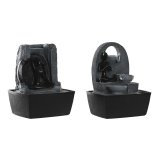 Fontana DKD Home Decor 20 x 15 x 24 cm Harpiks Indianer mand (2 enheder) #1