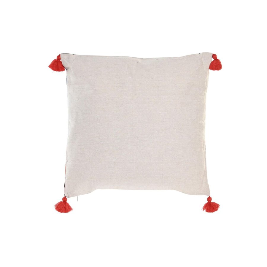 Pude DKD Home Decor Polyester Multifarvet Ikat (45 x 10 x 45 cm) (4 enheder) #2