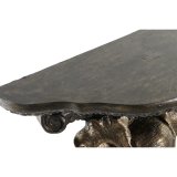 Hylder DKD Home Decor Elefant Gylden Harpiks (36,5 x 16,5 x 36 cm) #3