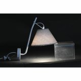 Vglampe DKD Home Decor Gylden Metal Hr Hvid 50 W Moderne (22 x 32 x 37 cm) (2 enheder) #5