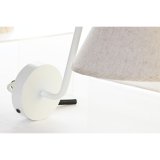 Vglampe DKD Home Decor Gylden Metal Hr Hvid 50 W Moderne (22 x 32 x 37 cm) (2 enheder) #2