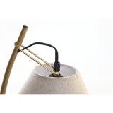 Vglampe DKD Home Decor Gylden Metal Hr Hvid 50 W Moderne (22 x 32 x 37 cm) (2 enheder) #3