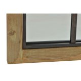 Vgspejl DKD Home Decor Brun Sort Natur Vindue 60 x 3 x 95 cm #9